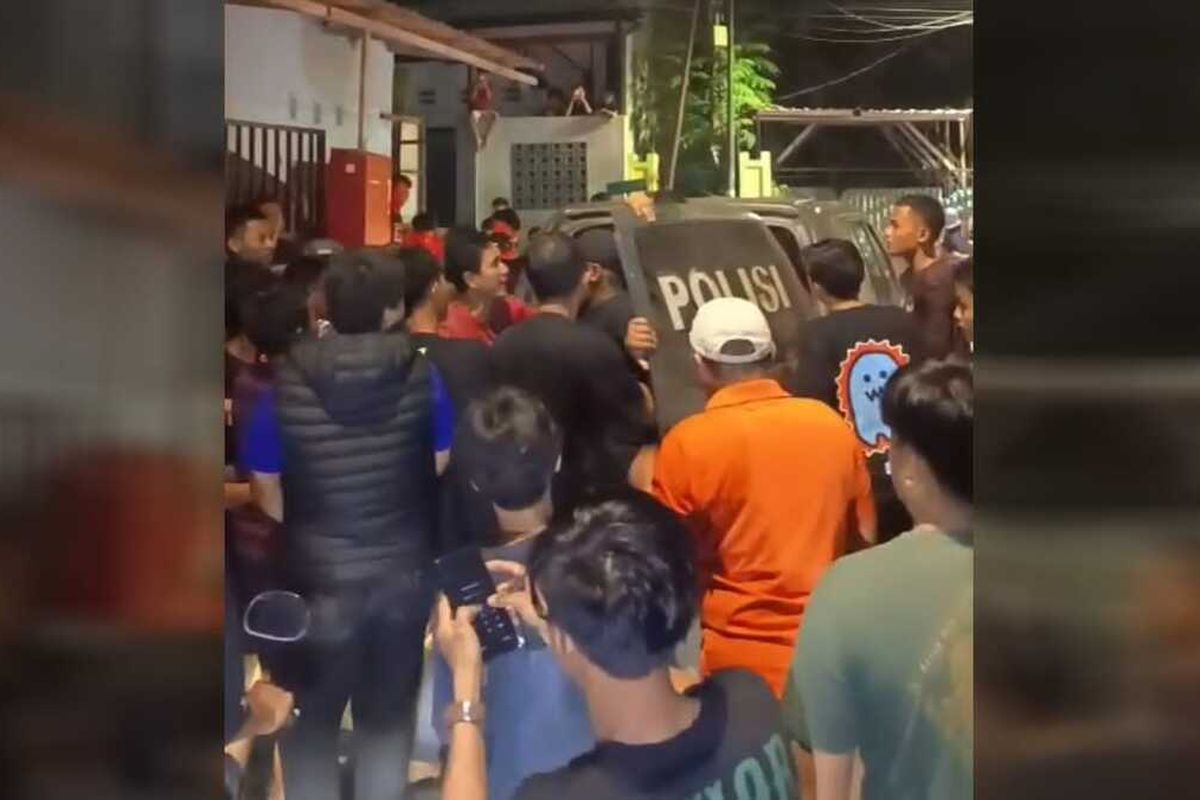 Ketua RT Di Makassar Ini Malah Diserang Pencuri Laptop Saat Amankan Pelaku Dari Amukan Warga